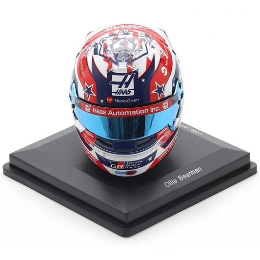 2025 MoneyGram Haas F1 Ollie Bearman USGP 1:5th Scale Helmet