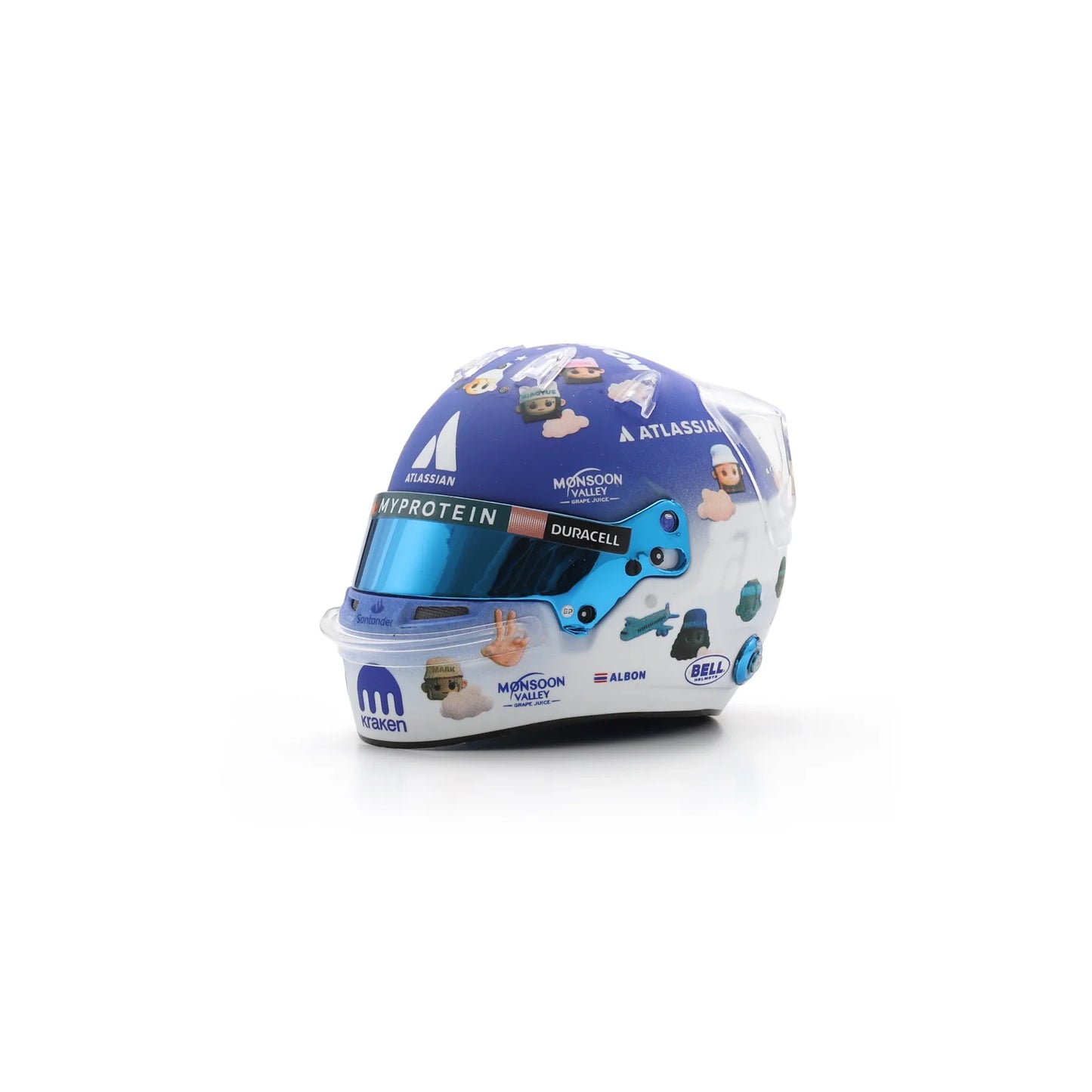 2025 Williams Racing Alex Albon Silverstone GP 1:5th Scale Helmet