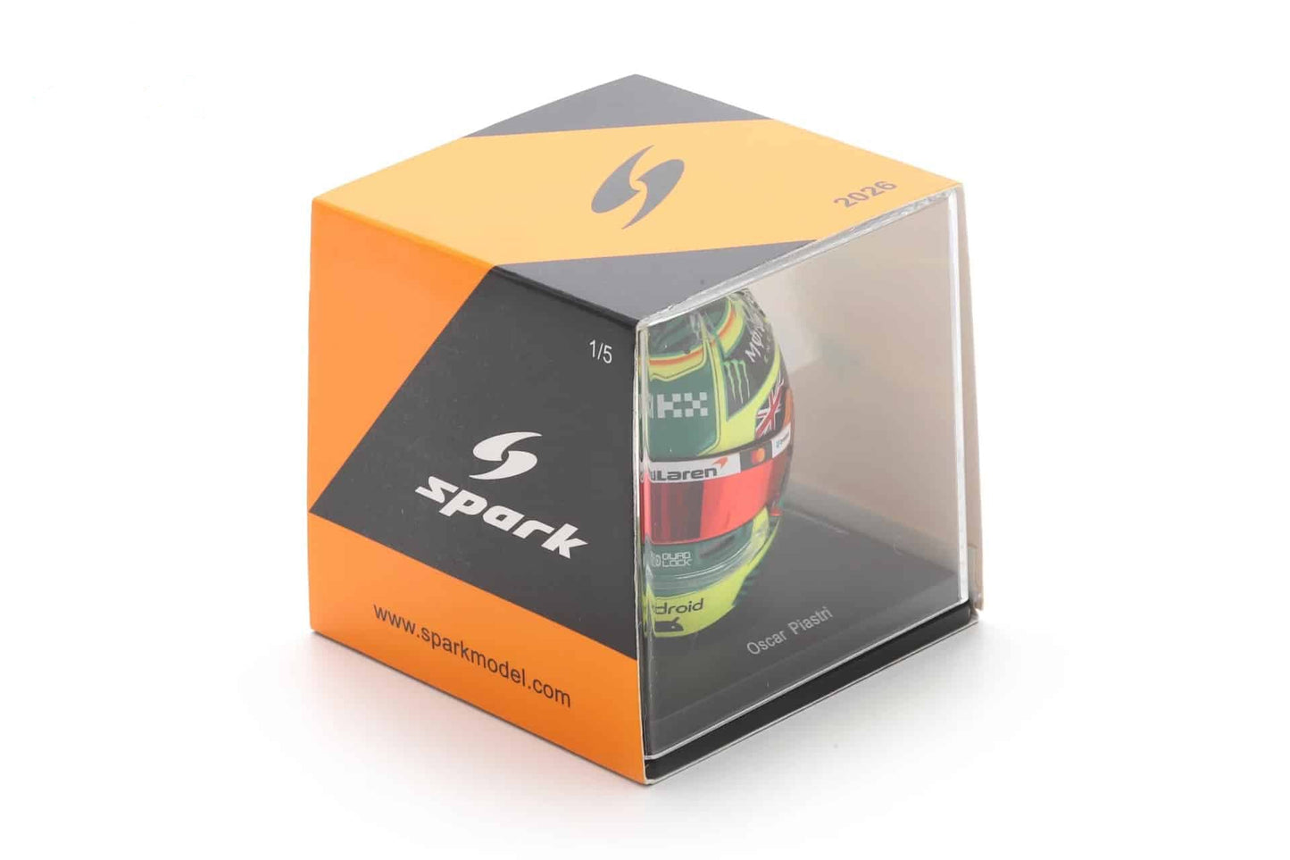 1:5th McLaren Racing F1 Oscar Piastri Australia 2026 Mini Helmet