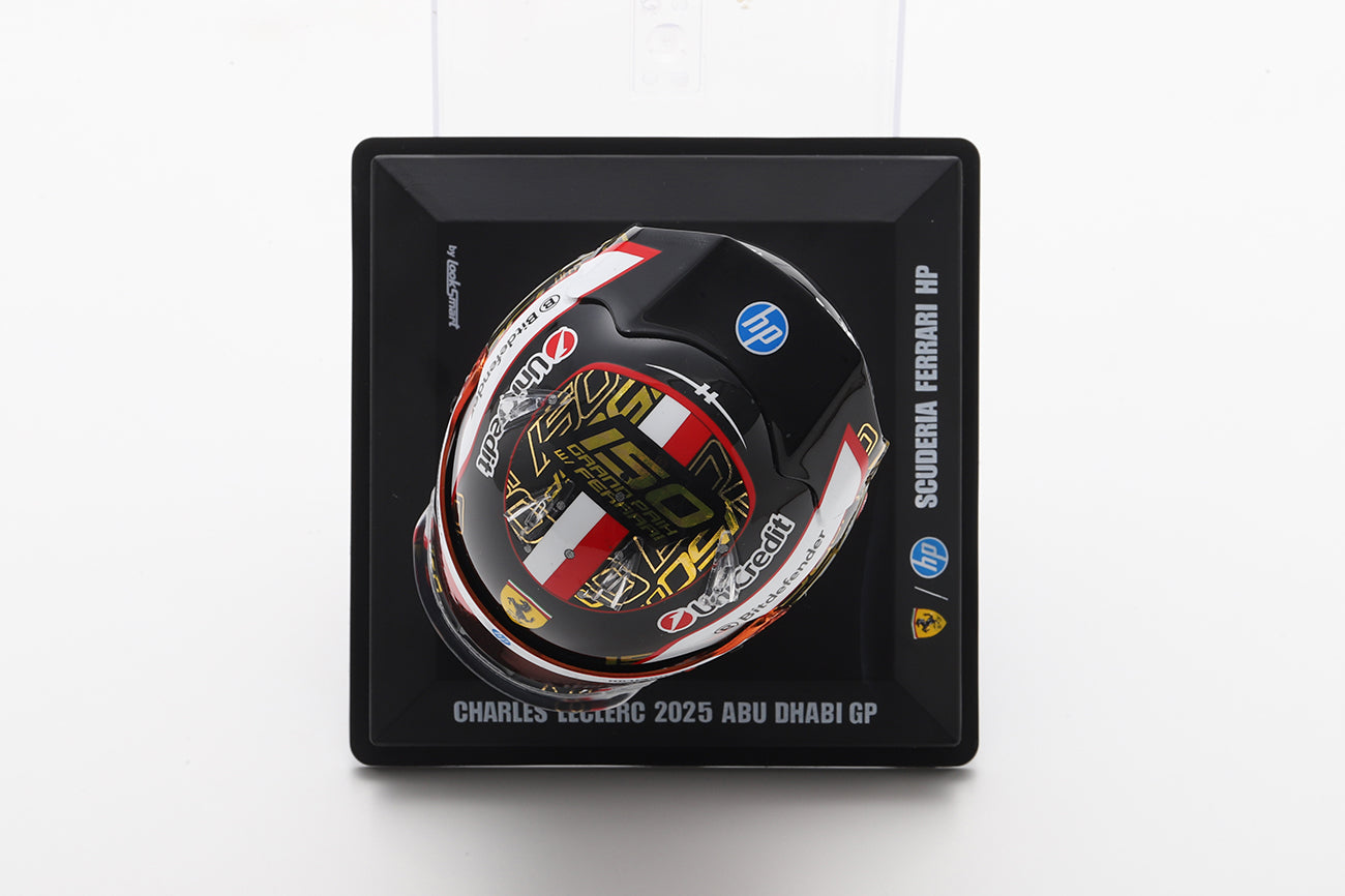 2025 Scuderia Ferrari Charles LeClerc Abu Dhabi 1:5th Scale Helmet