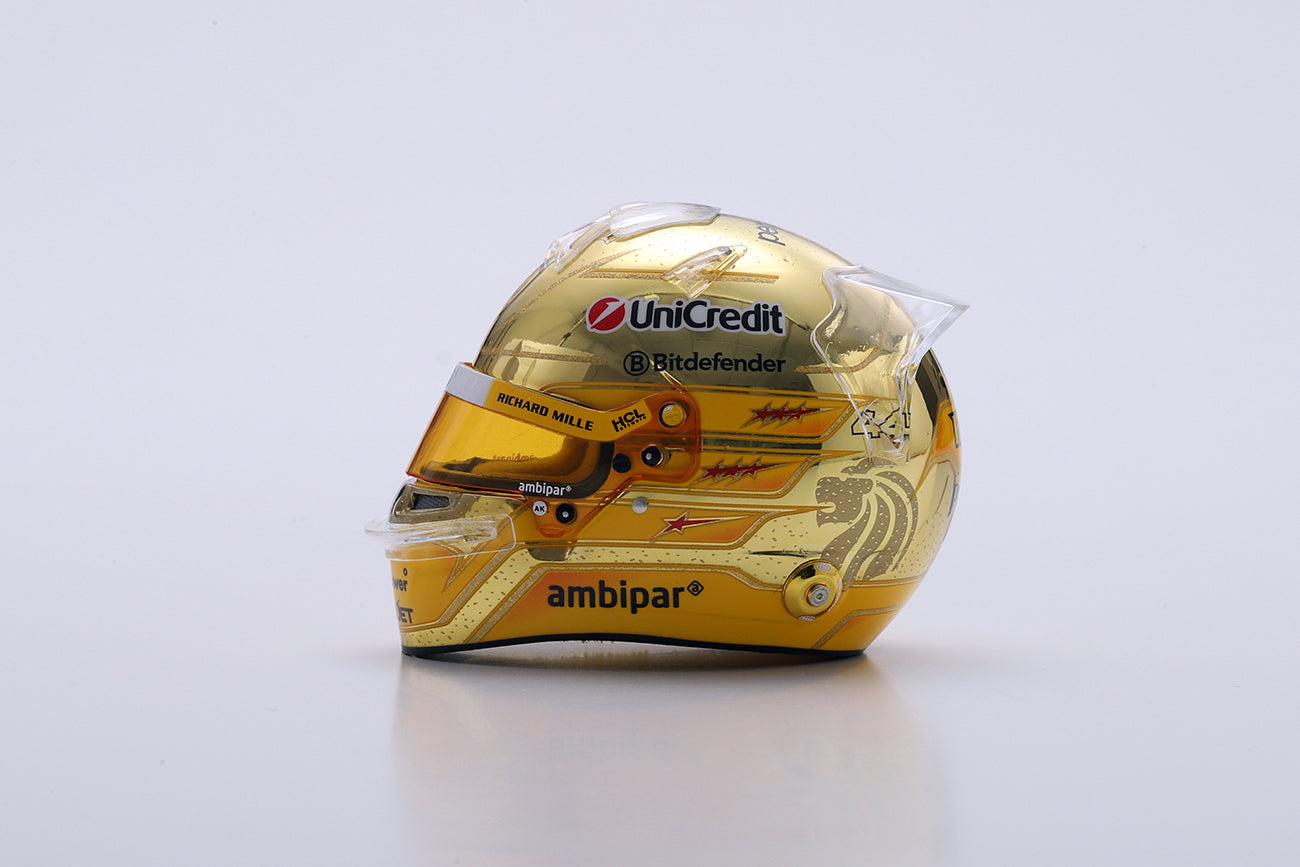 2025 Scuderia Ferrari HP Lewis Hamilton Singapore GP 1:5th Scale Helmet