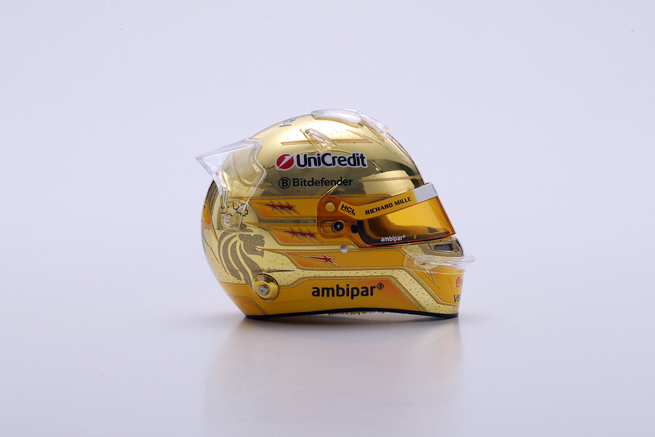2025 Scuderia Ferrari HP Lewis Hamilton Singapore GP 1:5th Scale Helmet
