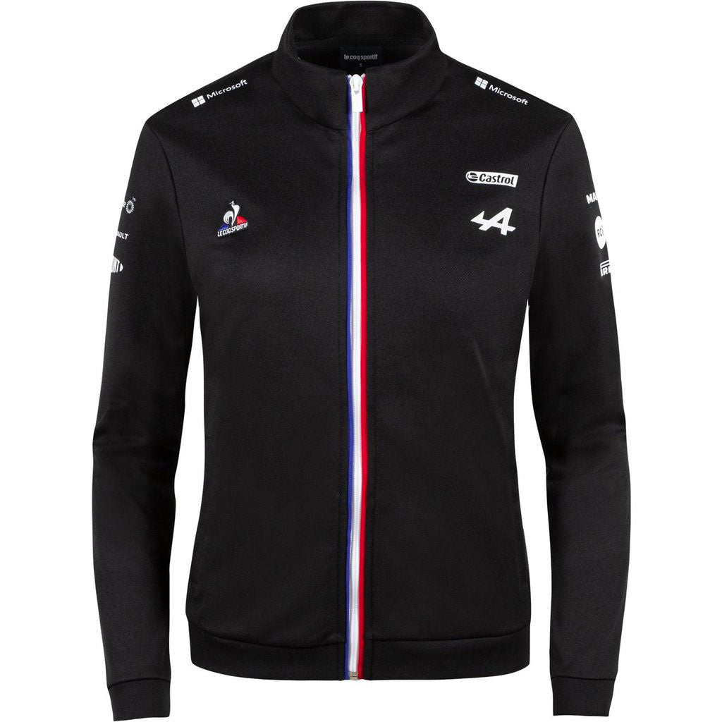 Alpine F1 Racing Black Team Zip Sweat