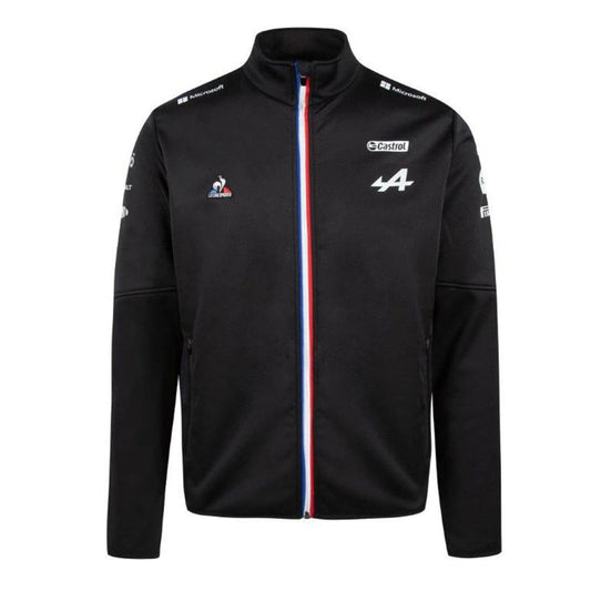 Alpine F1 Racing Black Team Softshell Jacket