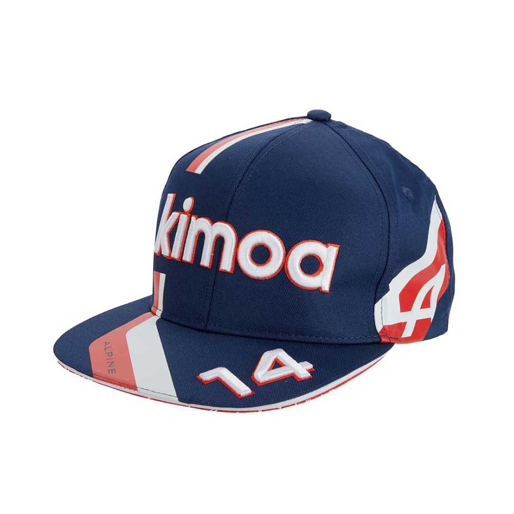 Alpine F1 Kimoa Fernando Alonso Flat Brim Hat