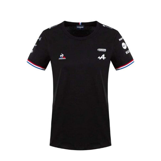 Alpine F1 Team Ladies Black Team Tee