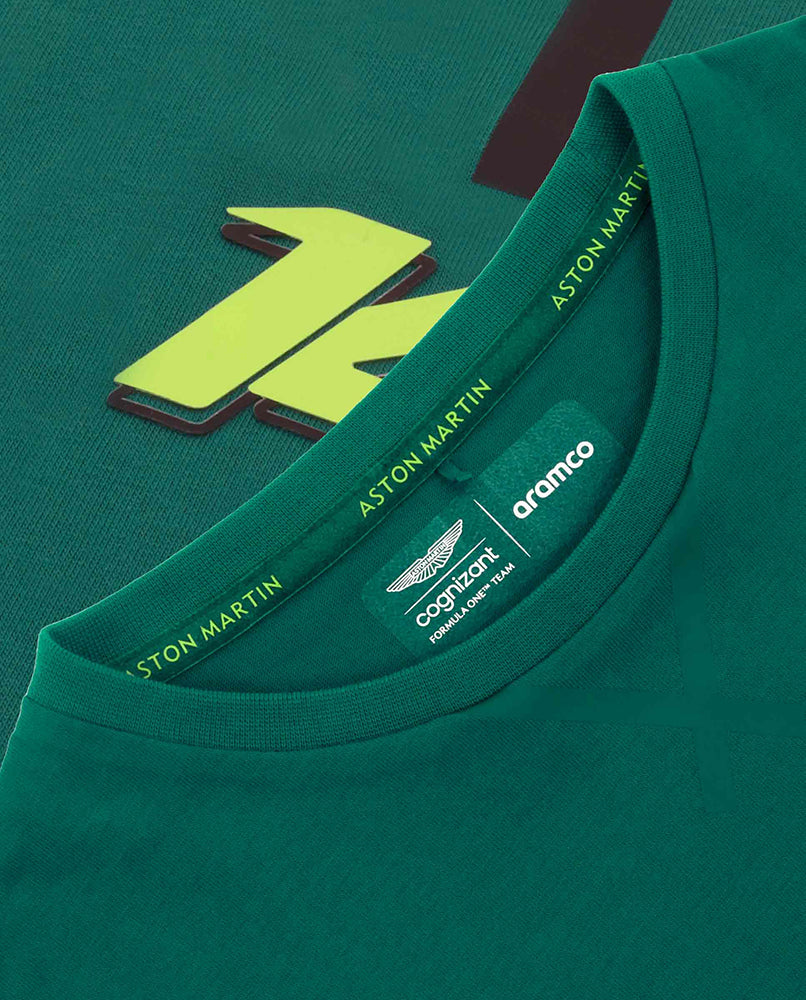 Kimoa Alonso x AMF1 Lifestyle Tee Shirt Green