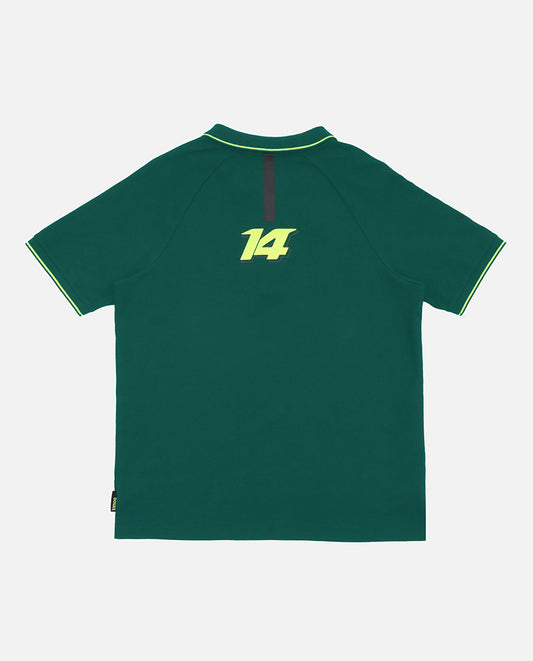 Kimoa Alonso x AMF1 Lifestyle Polo Shirt Green