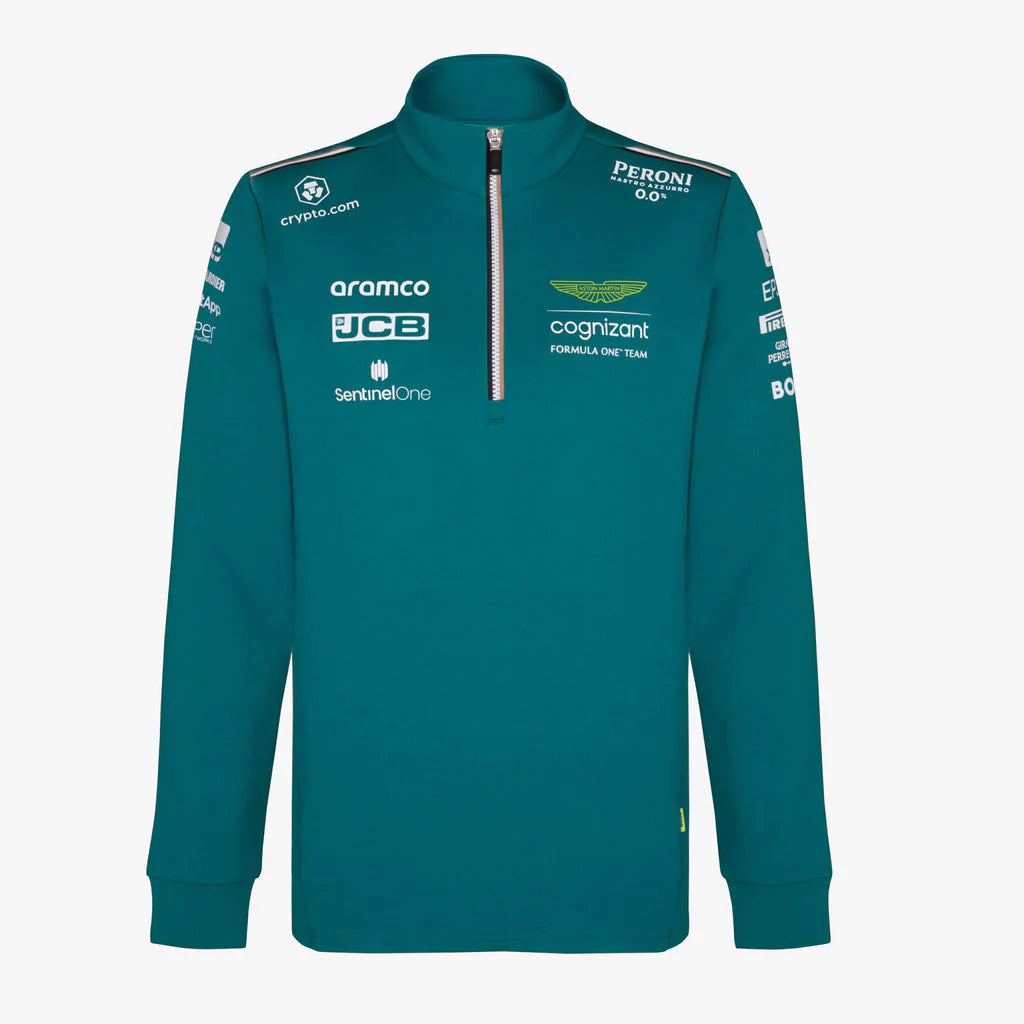 Aston Martin F1 Team Zip Sweatshirt 2023