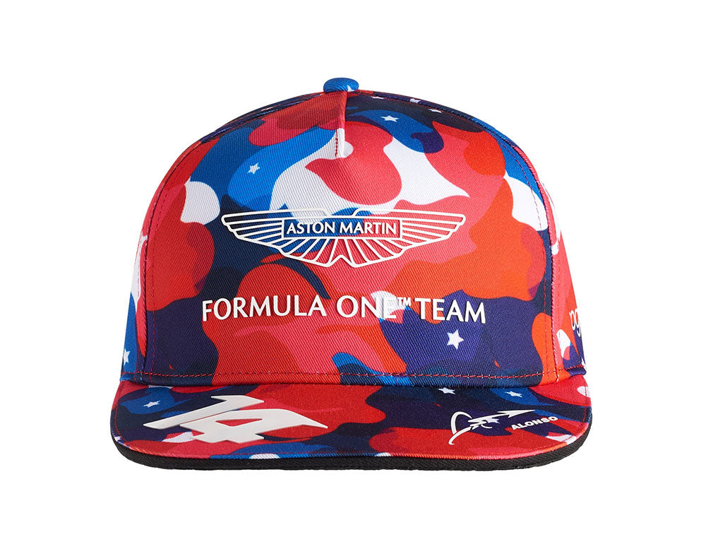 Aston Martin Cognizant F1 2023 Fernando Alonso USA GP Camo Driver Hat