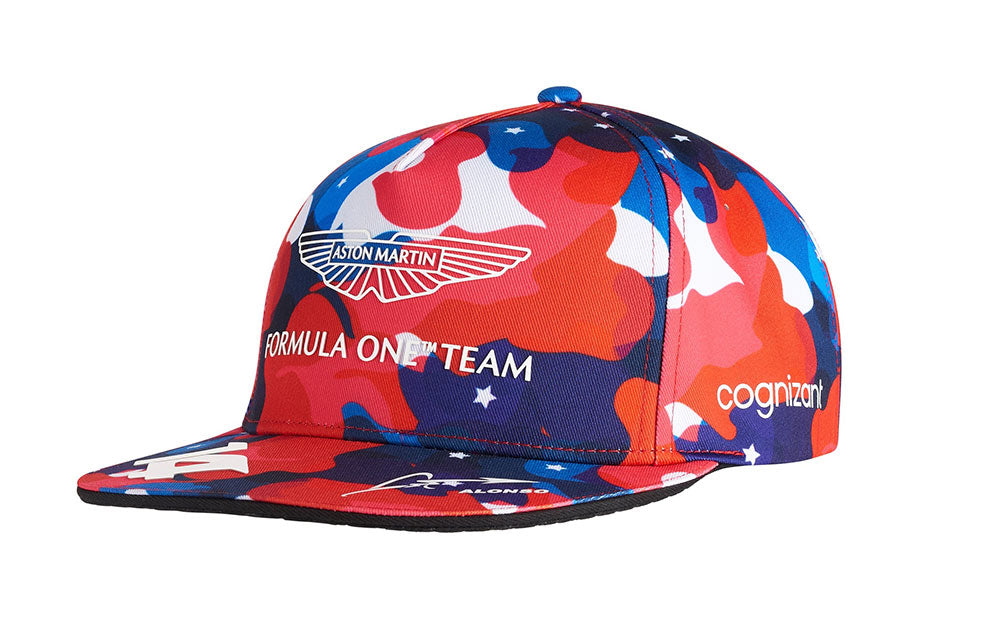 Aston Martin Cognizant F1 2023 Fernando Alonso USA GP Camo Driver Hat