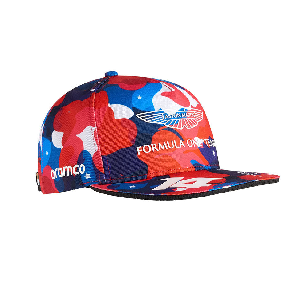 Aston Martin Cognizant F1 2023 Fernando Alonso USA GP Camo Driver Hat