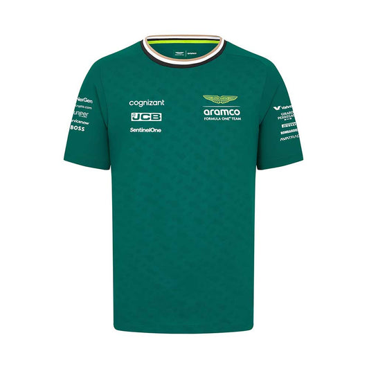 Aston Martin F1 2024 Team Tee Shirt Green