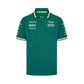 Aston Martin Racing F1 2024 Team Polo Shirt Green