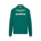 Aston Martin Racing F1 2024 Team 1/4 Zip Sweater Green