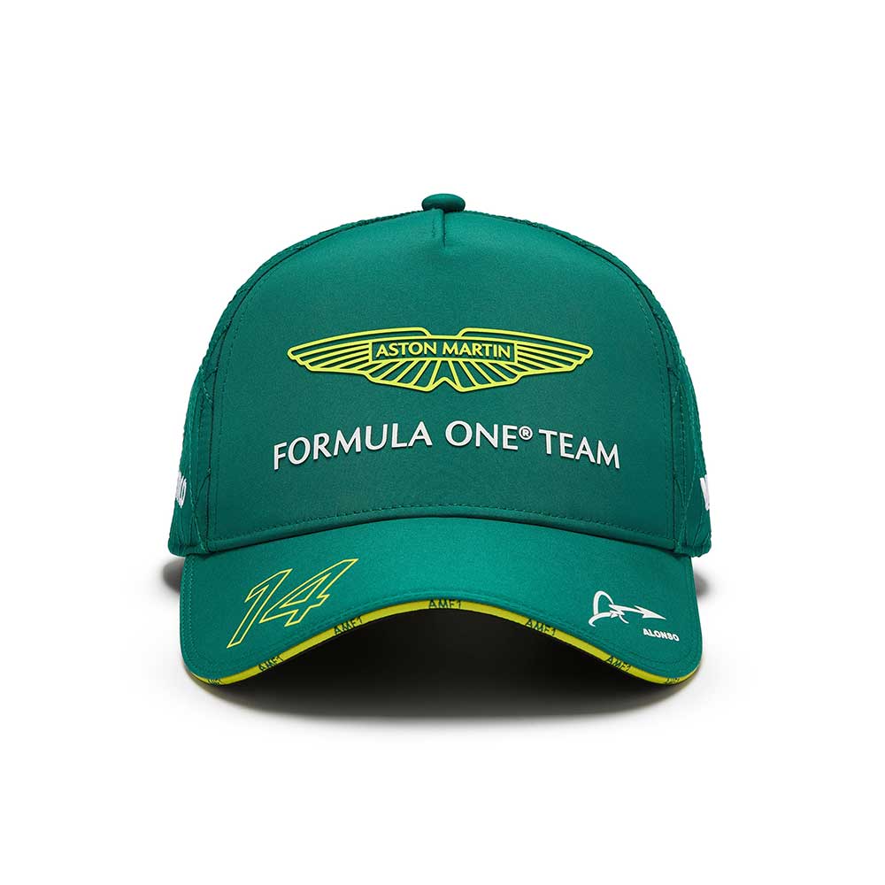 Aston Martin F1 Fernando Alonso Driver Hat 2024 Green