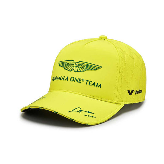 Aston Martin F1 Fernando Alonso Driver Hat 2024 Lime