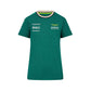 Aston Martin F1 Womens Team Tee Shirt 2024 Green