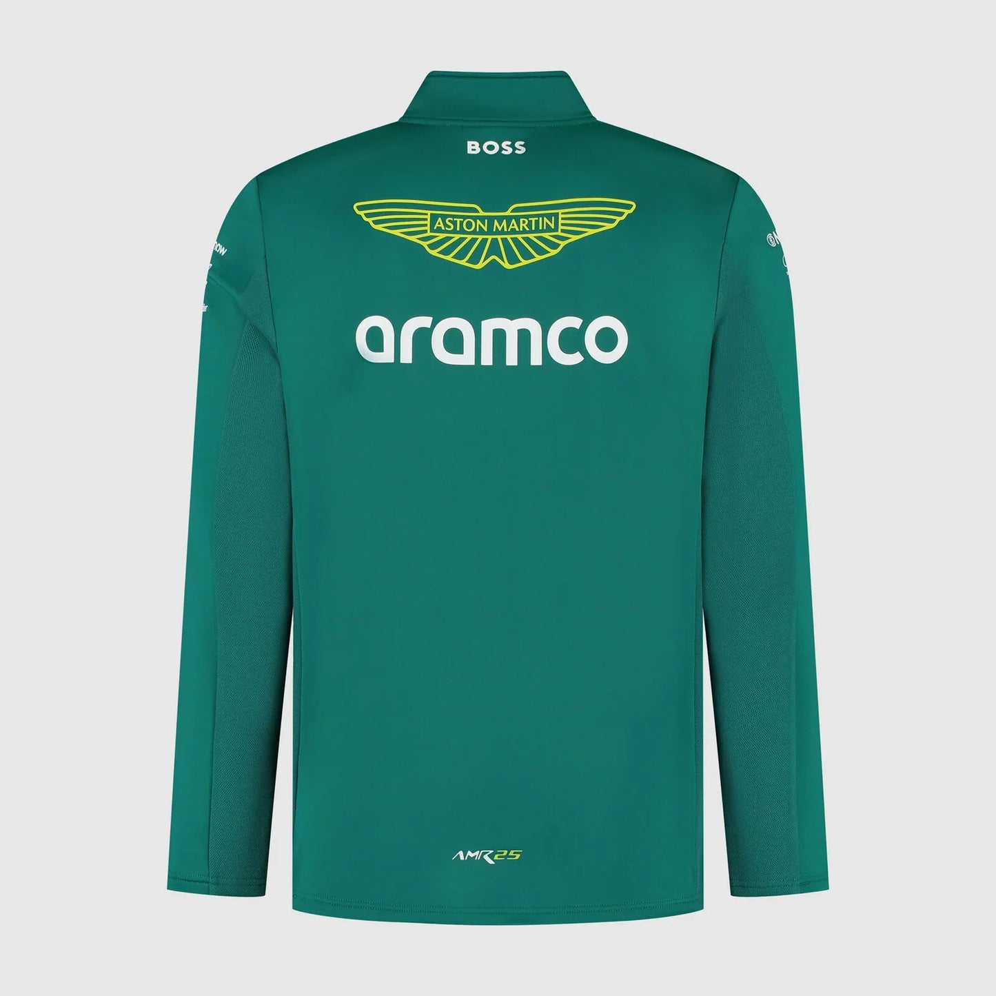 Aston Martin F1 Replica Team 1/4 Zip Sweater 2025 Green