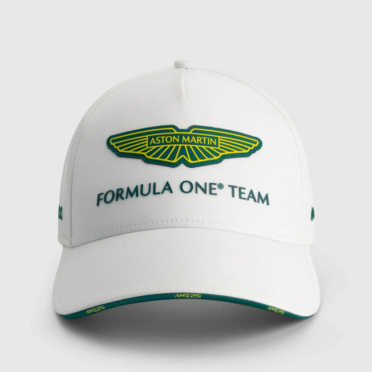 Aston Martin F1 Replica Team Hat 2025 White