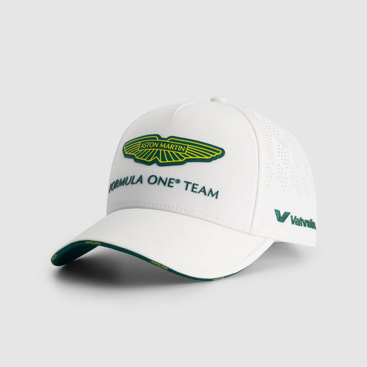 Aston Martin F1 Replica Team Hat 2025 White