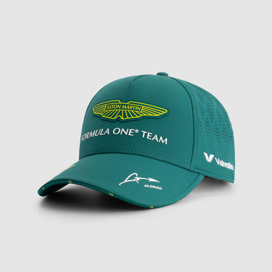 Aston Martin F1 Fernando Alonso #14 Hat 2025 Green