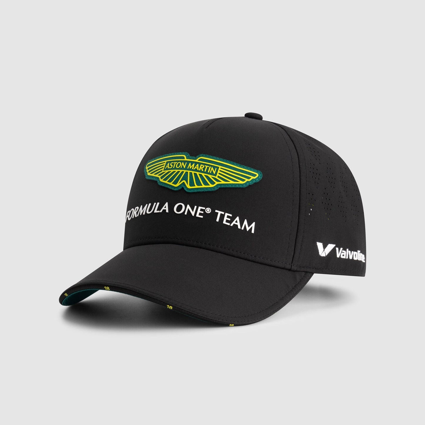 Aston Martin F1 Lance Stroll #18 Hat 2025 Black