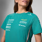 Aston Martin F1 Ladies Team Tee Shirt 2025 Green