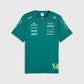 Aston Martin F1 Replica Alonso #14 Tee Shirt 2026 Green