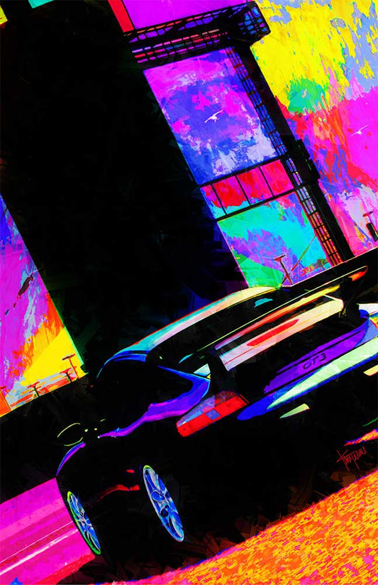 Porsche Colorwerks Canvas Print