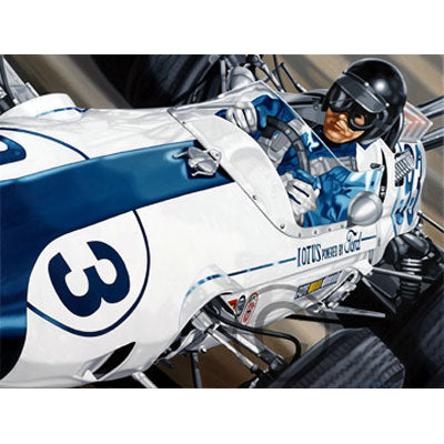 Dan Gurney Indy USA Lithograph