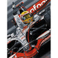 Lewis Hamilton McLaren Flying High Lithograph