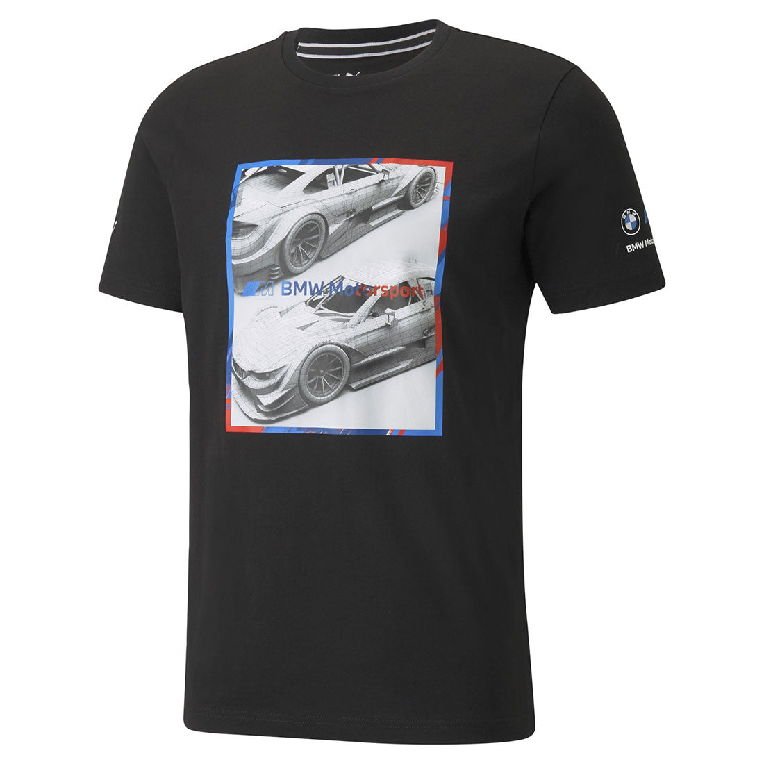 Puma BMW MMS Black Logo Graphic Tee