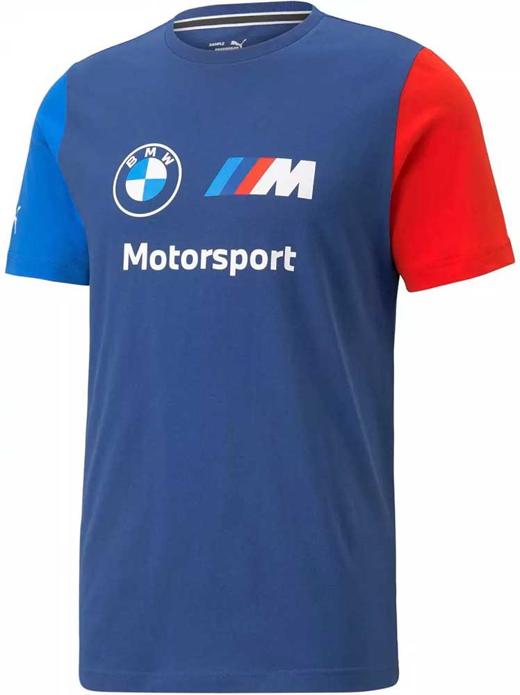 Puma BMW Motorsport ESS Blue Logo Tee