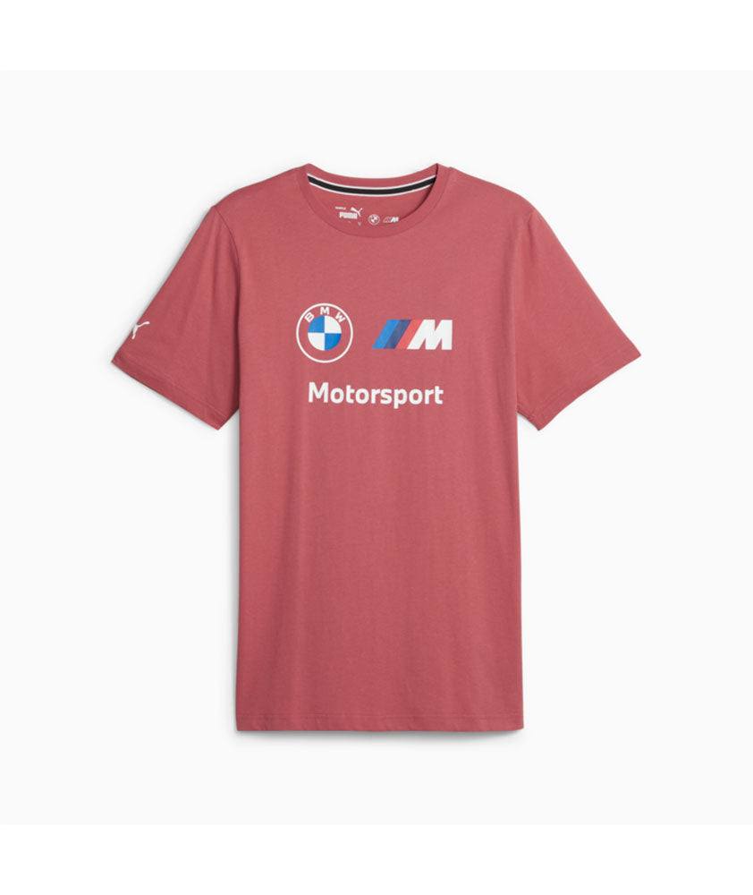 Puma BMW M Motorsport ESS Logo Men's Tee Red