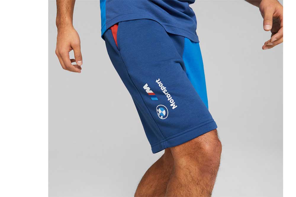 Puma BMW Motorsport ESS Blue Fleece Shorts