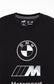 BMW M Motorsport Stacked Lux Logo Tee Black