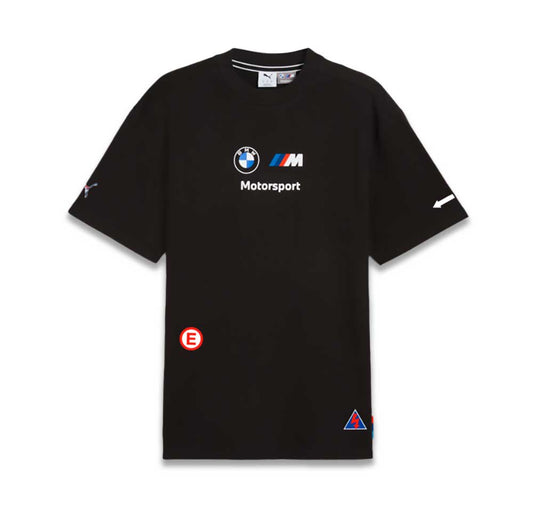 BMW M Motorsport Badge Logo Tee Black