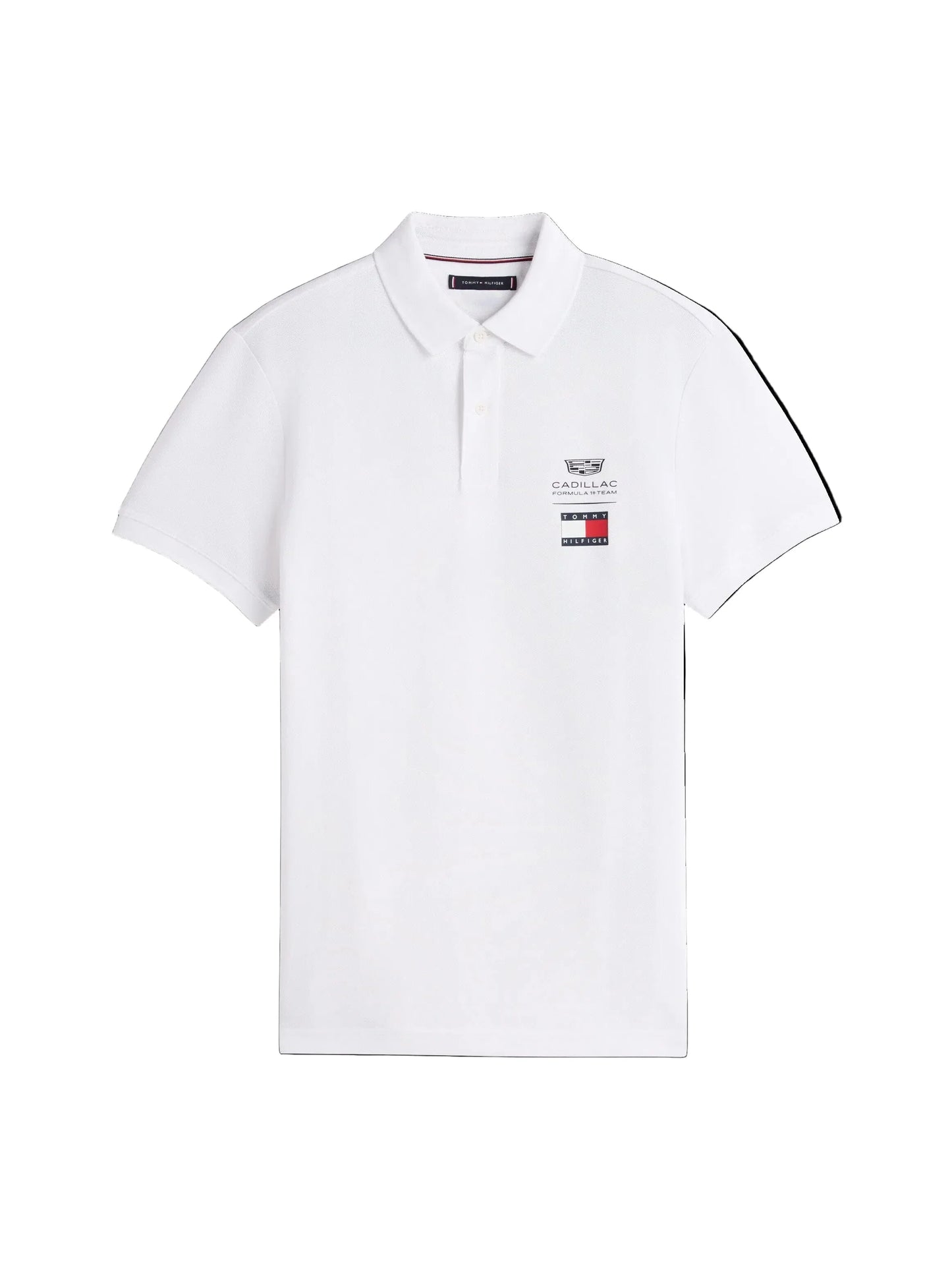 Cadillac F1 Racing Logo Polo Shirt White