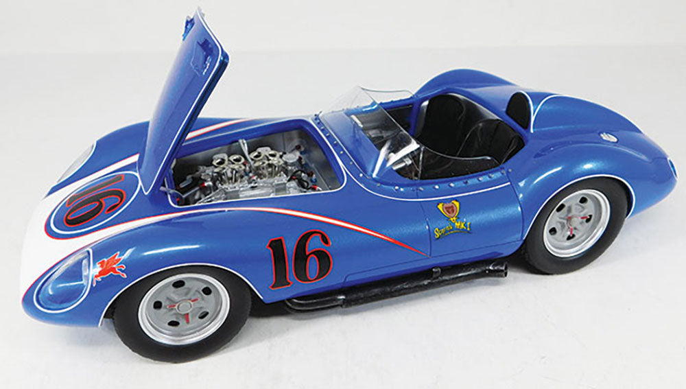 1:18th 1958 Scarab MKI Lance Reventlow 1st Victory Santa Barbara