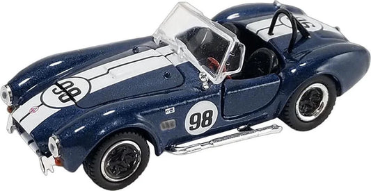 1:64th Shelby Cobra 427 S/C #98 Blue with White Stripes