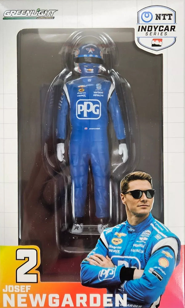 1:18th Team Penske Josef Newgarden #2 PPG Driver Figure