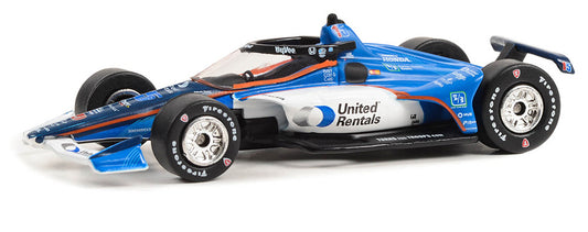 1:64th Graham Rahal #15 Rahal Letterman Lanigan Racing 2023, United Rentals