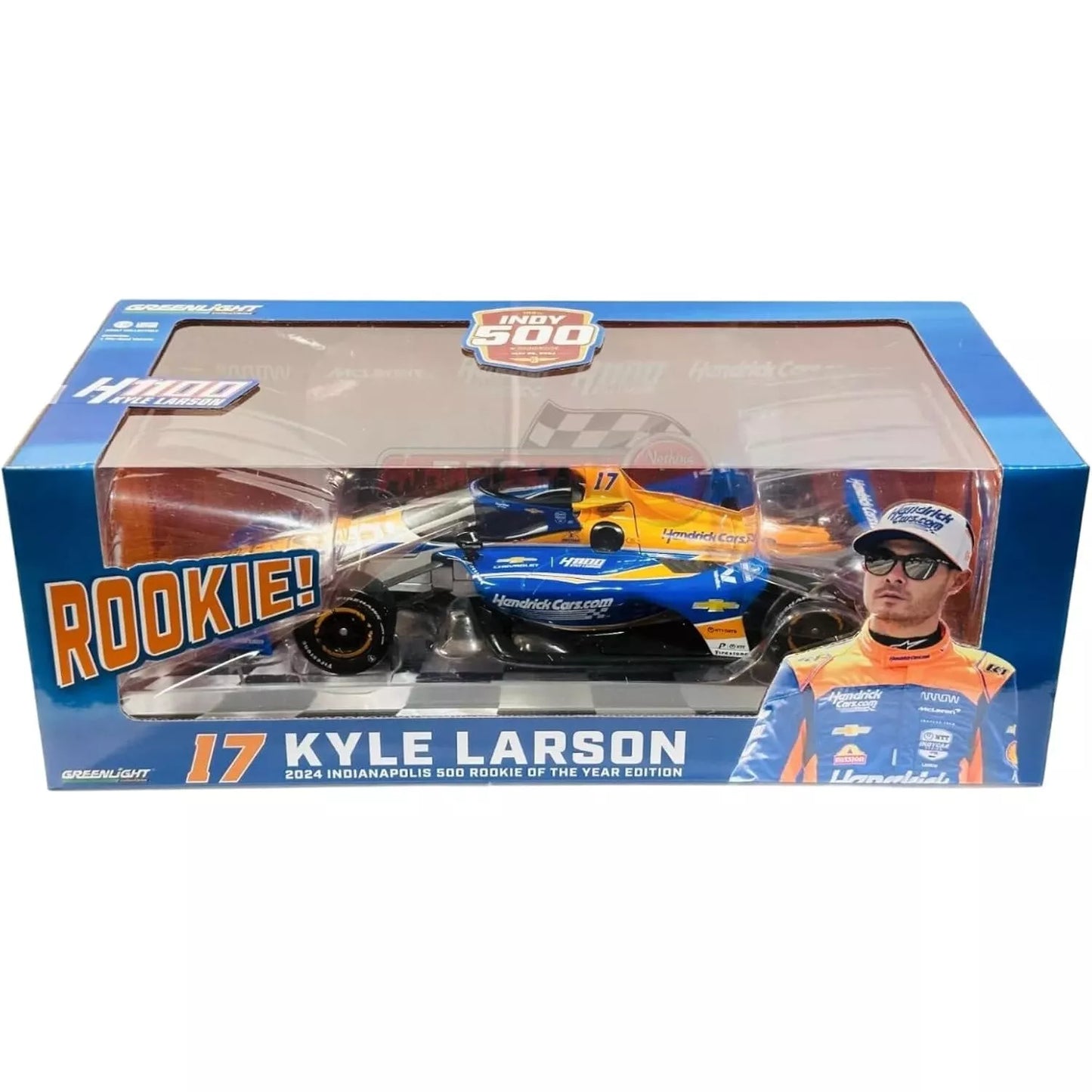 1:18th Arrow McLaren #17 LARSON Rookie of the Year 2024