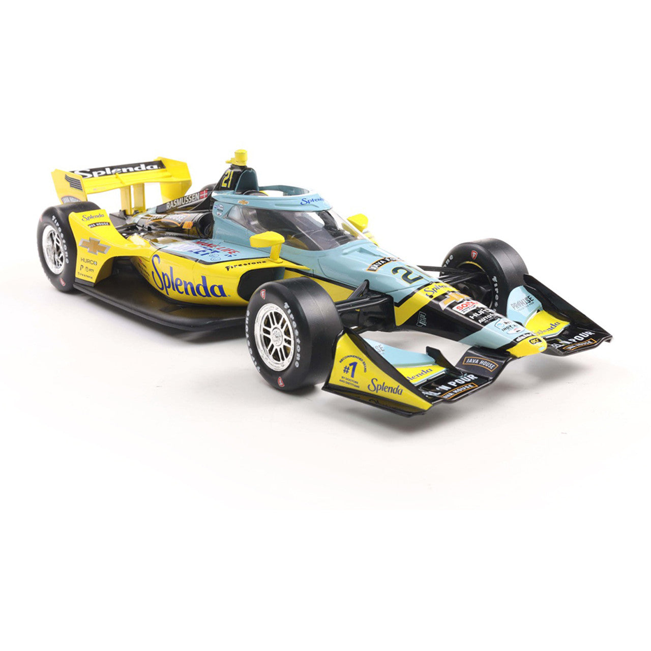 1:18th Ed Carpenter Racing Christian Rasmussen #21 Splenda 2026