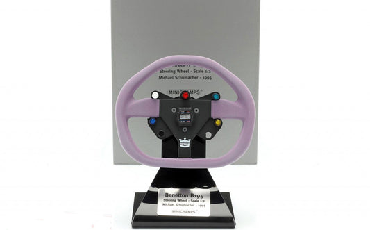 1:2 Scale Benetton Renault B195 Michael Schumacher Steering Wheel