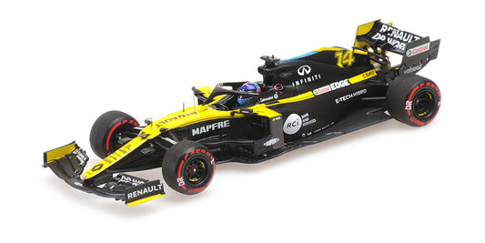 1:43rd Renault RS20 Fernando Alonso Barcelona Test 2020