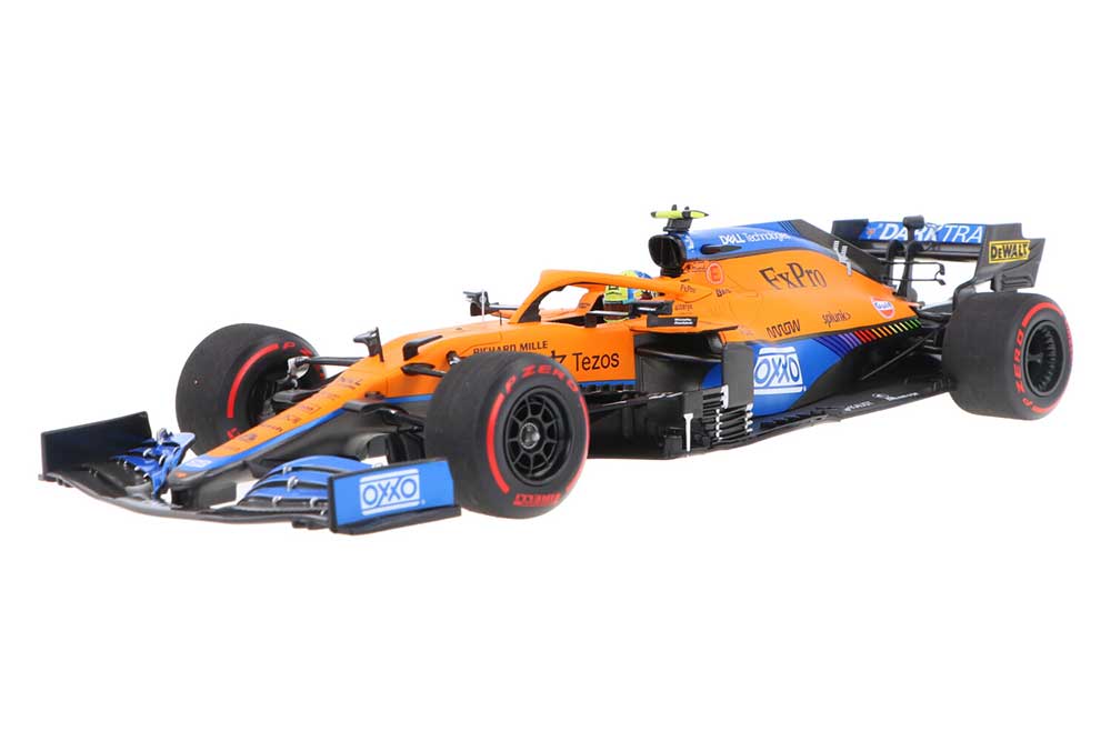 McLaren F1 MCL35M Lando Norris Pole Position Russian GP 2021