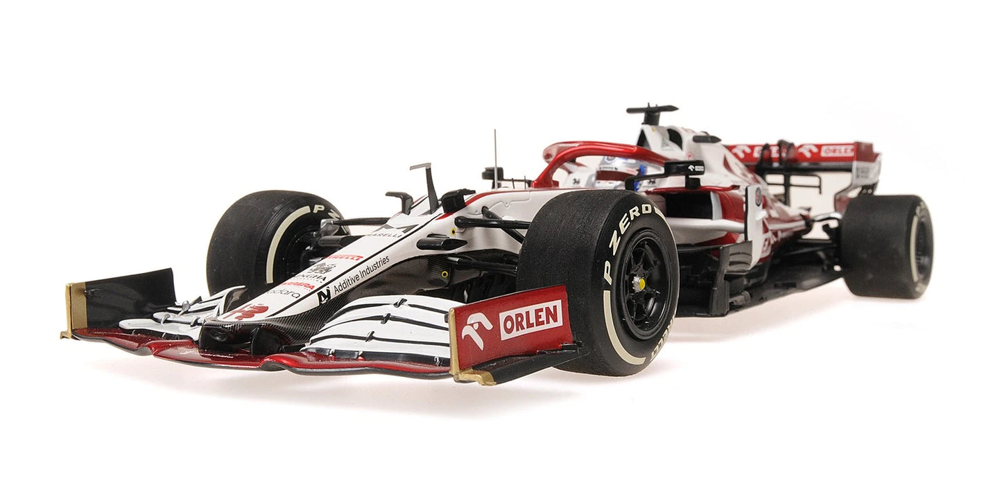 Alfa Romeo C41 Kimi Raikkonen Final Race Abu Dhabi GP 2021