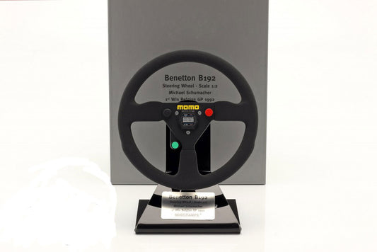 1:2 Scale Benetton Renault B192 Michael Schumacher Steering Wheel